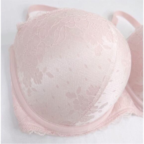 Torrid Pink Lace Microfiber Push-Up Multi-Way Bra - Picture 5 of 6